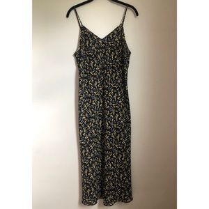 Express floral midi dress